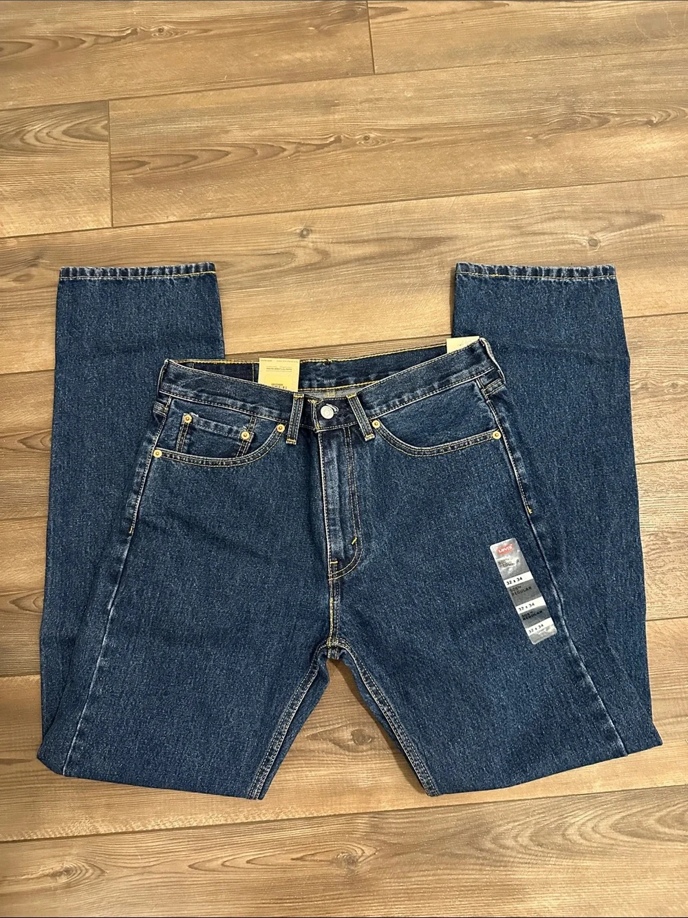 Levi's 505 Regular Fit Straight Leg Jeans #55